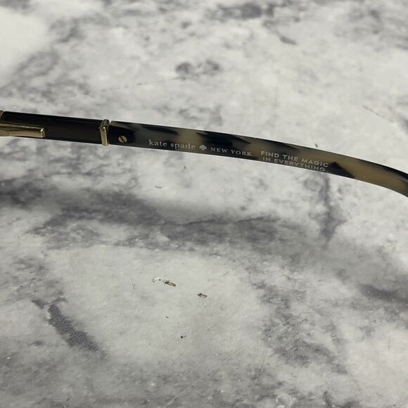 KATE SPADE Laurianne WR7 Black Womens Semi Cat Eye Eyeglasses 52-16-140 FRAMES! - Picture 9 of 15